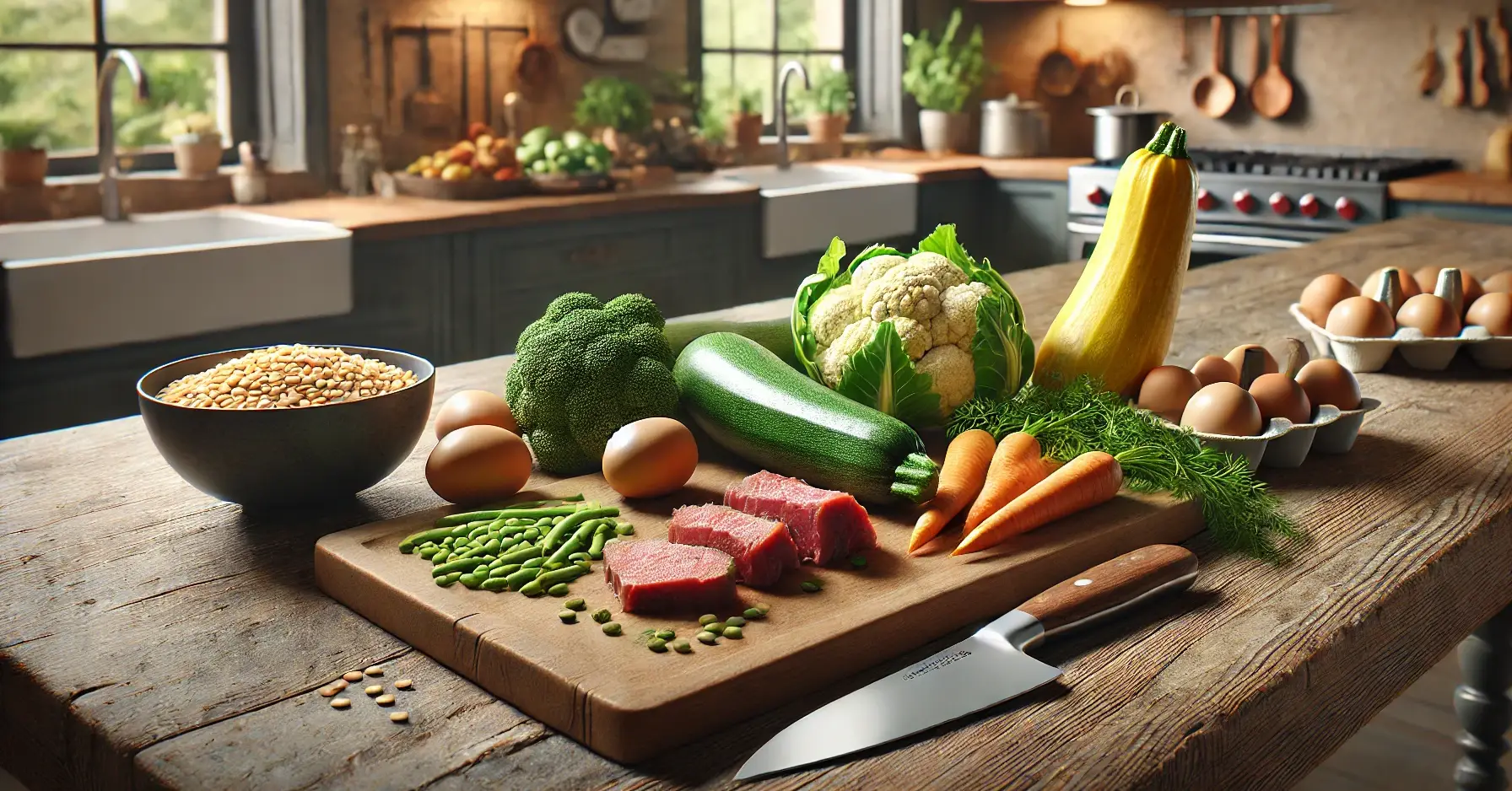 Homemade Dog Food Preparation